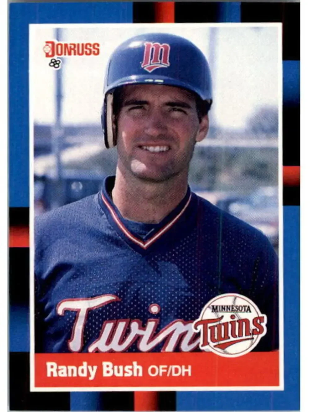 1988 Randy Bush Donruss Baseball Card #272